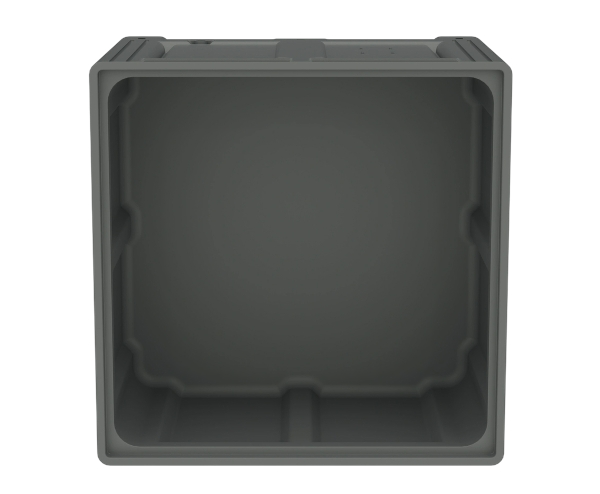 Большой контейнер 1130x1130x760 мм iBOX со сплошными стенками и дном, на ножках