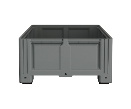 Большой контейнер 1130x1130x580 мм iBOX со сплошными стенками и дном, на ножках